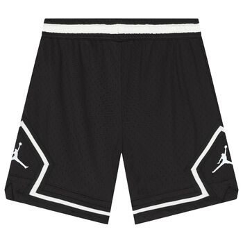Boys Black & White Jordan Logo Shorts