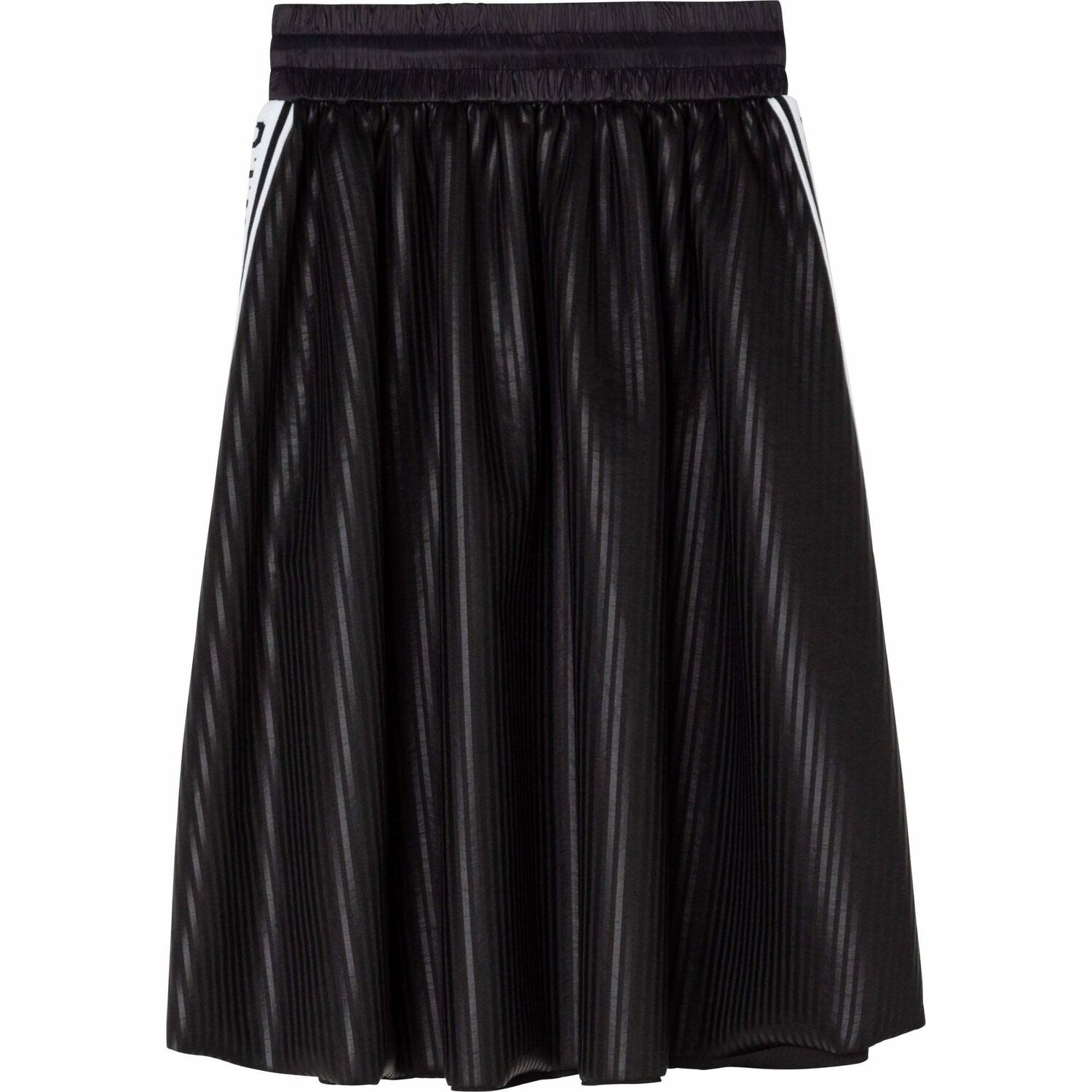 Girls Black Logo Skirt, 1, hi-res image number null