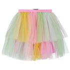 Gilrs Multicolored Tulle Skirt , 1, hi-res