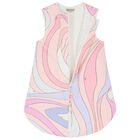 Baby Girls Pink Abstract Baby Nest, 1, hi-res