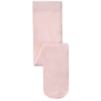 Baby Girls Pink Logo Tights