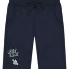 Boys Navy Blue Logo Dinosaur Tracksuit, 2, hi-res