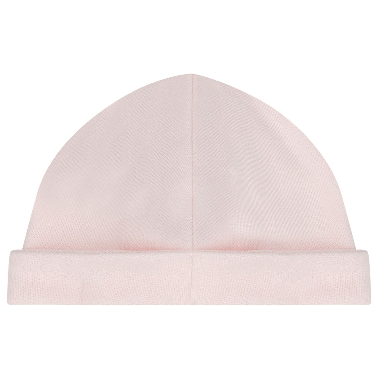 Baby Girls Pink Logo Hat, 2, hi-res