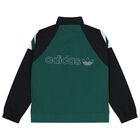 Green & Black Logo Zip up top, 1, hi-res