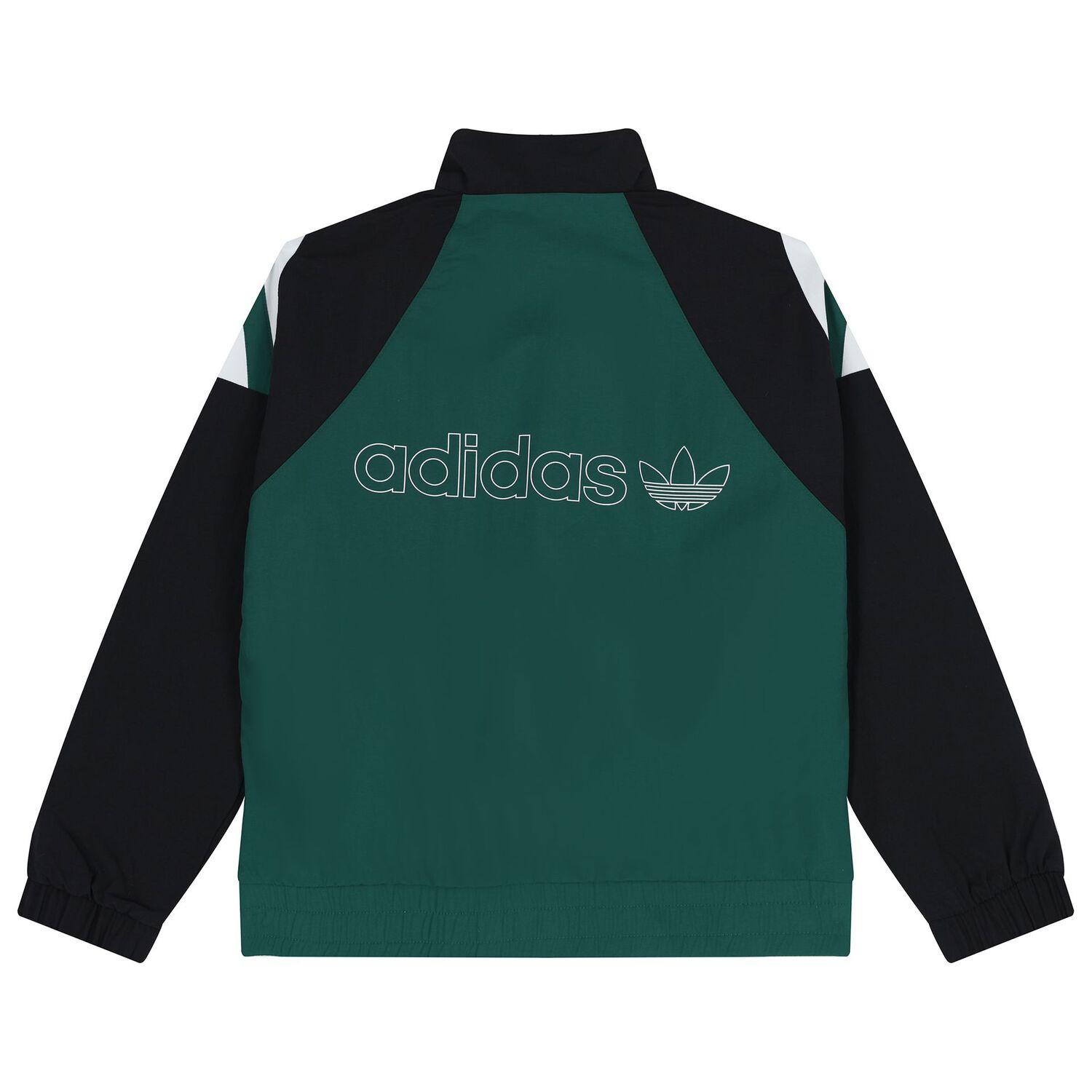 Green & Black Logo Zip up top, 1, hi-res