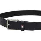 Boys Black Logo Belt, 1, hi-res