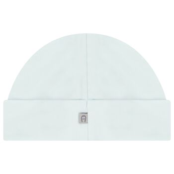 Baby Boys Blue & Gold Logo Hat
