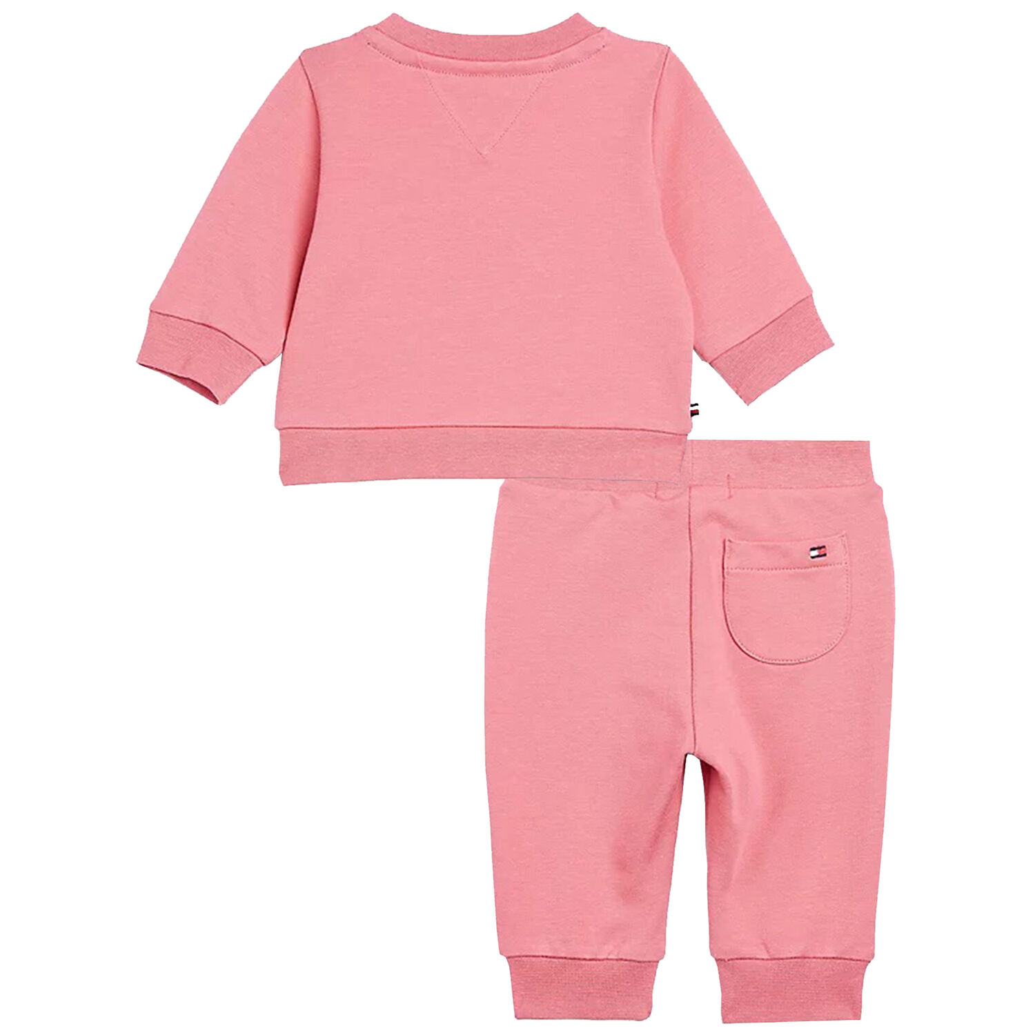 Baby Girls Pink Logo Tracksuit, 1, hi-res