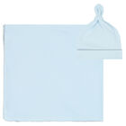 Baby Boys Pale Blue Gift Set, 1, hi-res