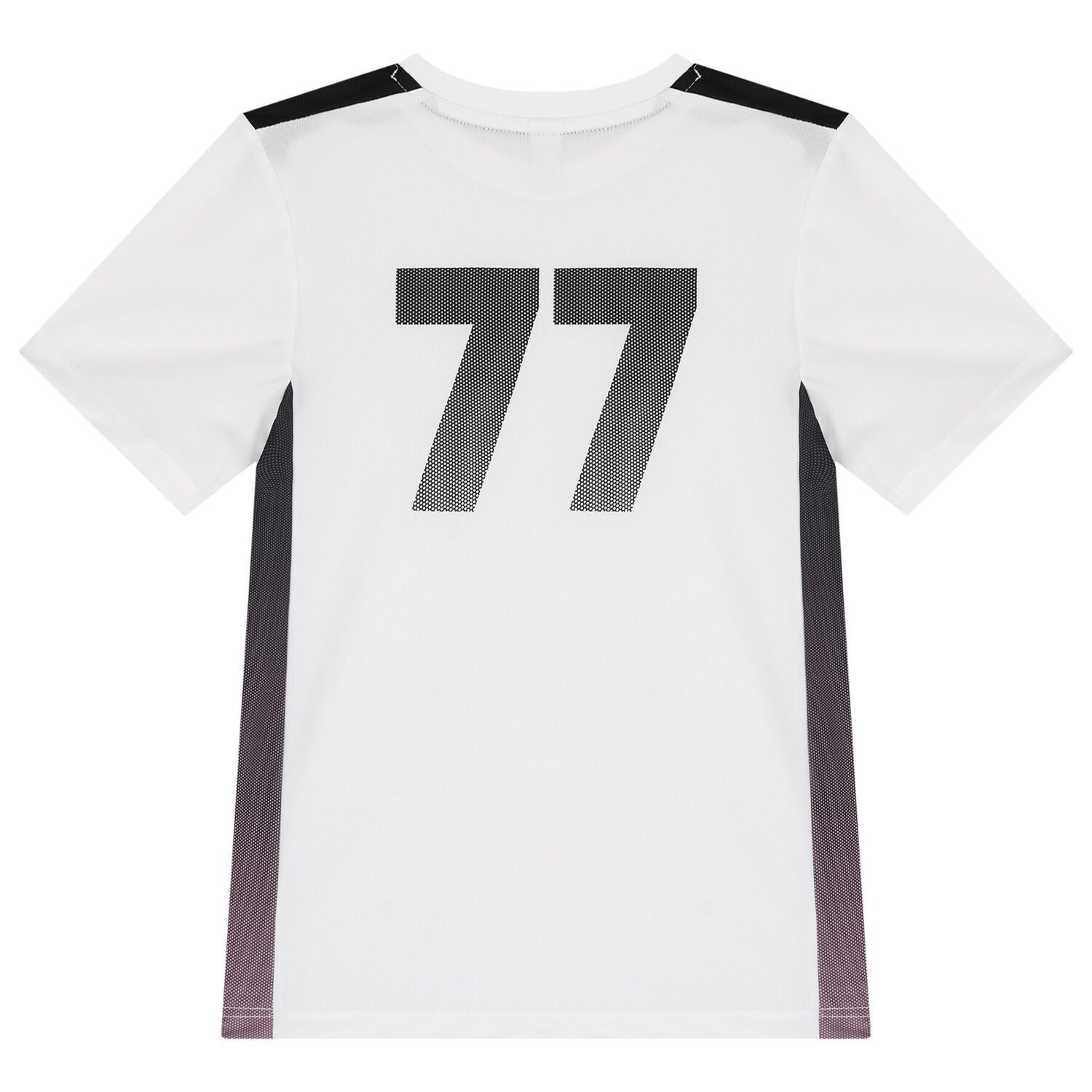 Boys White Logo T-Shirt, 1, hi-res