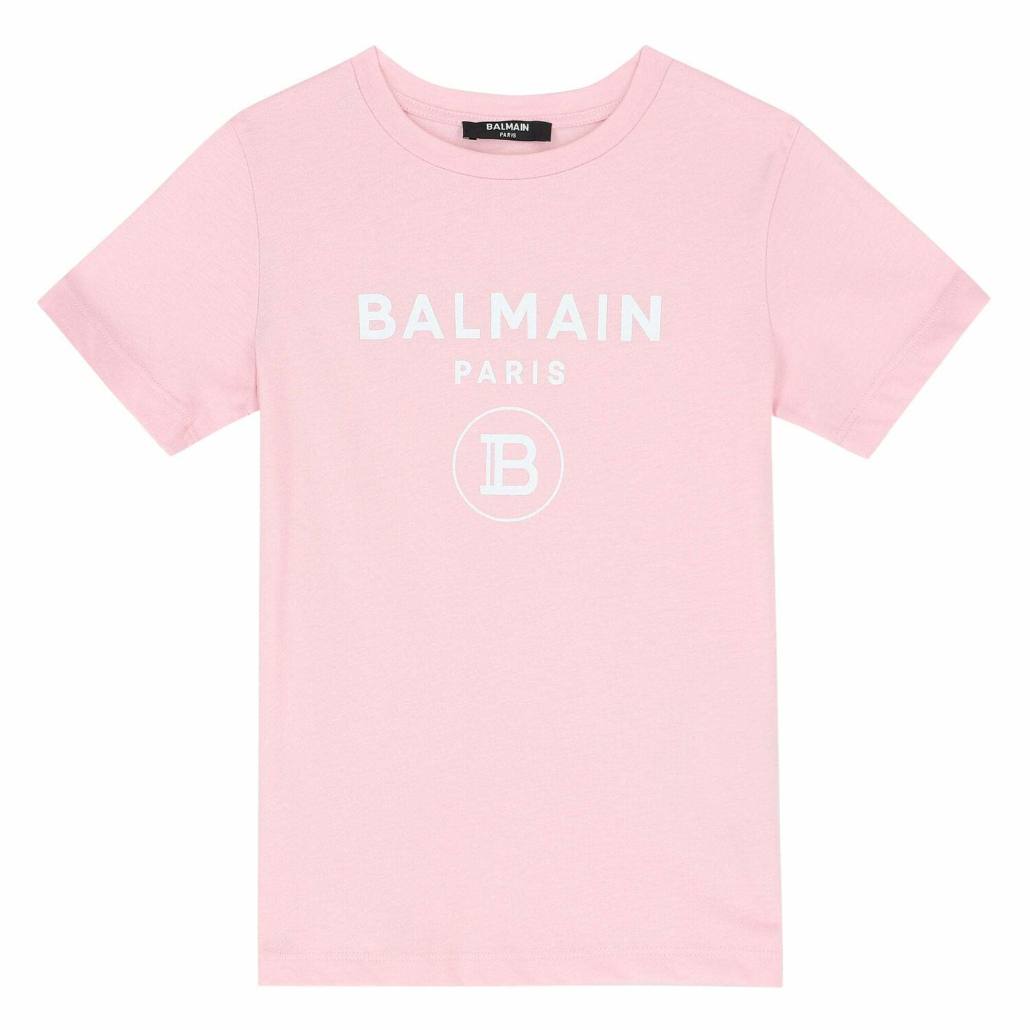 Pink & White Logo T-Shirt, 4, hi-res image number null