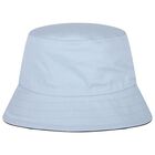 Baby Boys White, Navy Blue & Blue Logo Reversible Hat, 2, hi-res