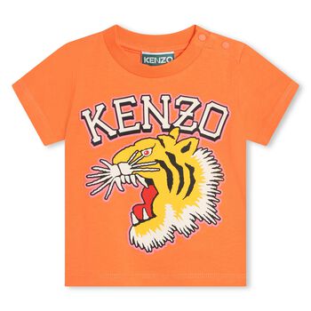 Orange Varsity Tiger T-Shirt