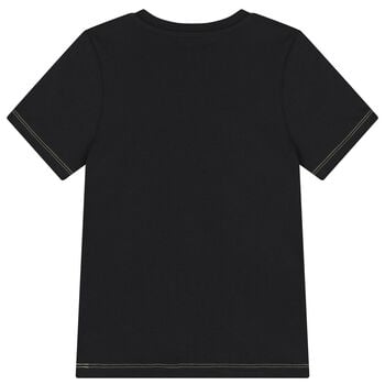 Boys Black Logo T-Shirt