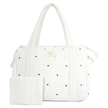 White Dots Baby Changing Bag ( 27cm )