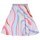 Girls Multi-Coloured Iride Skirt, 1, hi-res