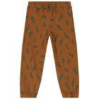 Boys Brown Joggers, 1, hi-res