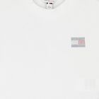 Girls White Embellished Logo T-Shirt, 3, hi-res