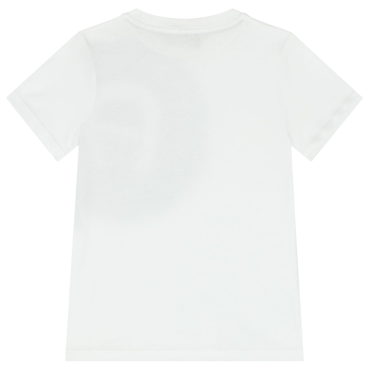 Boys White Logo T-Shirt, 2, hi-res image number null