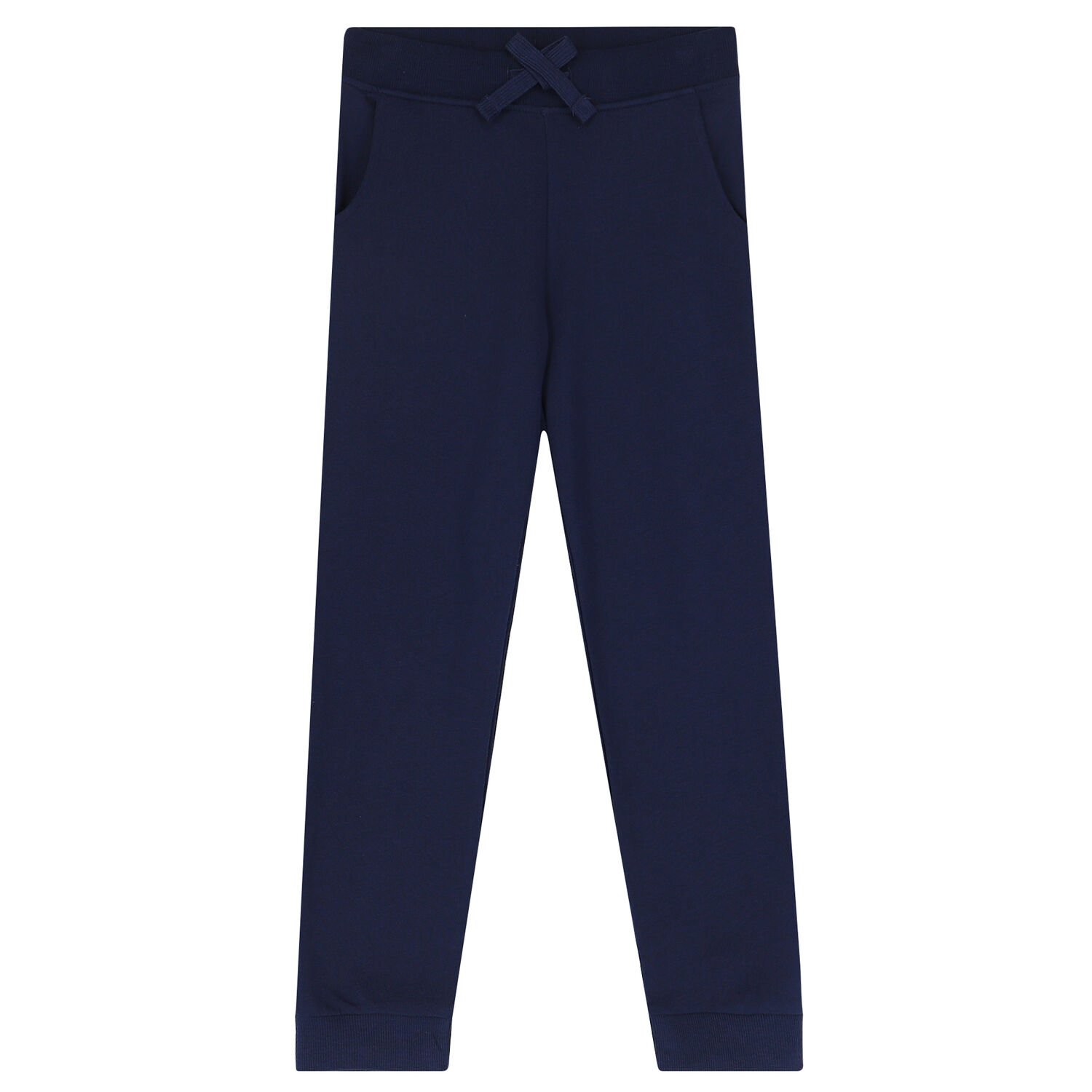 Boys Navy Logo Joggers, 2, hi-res