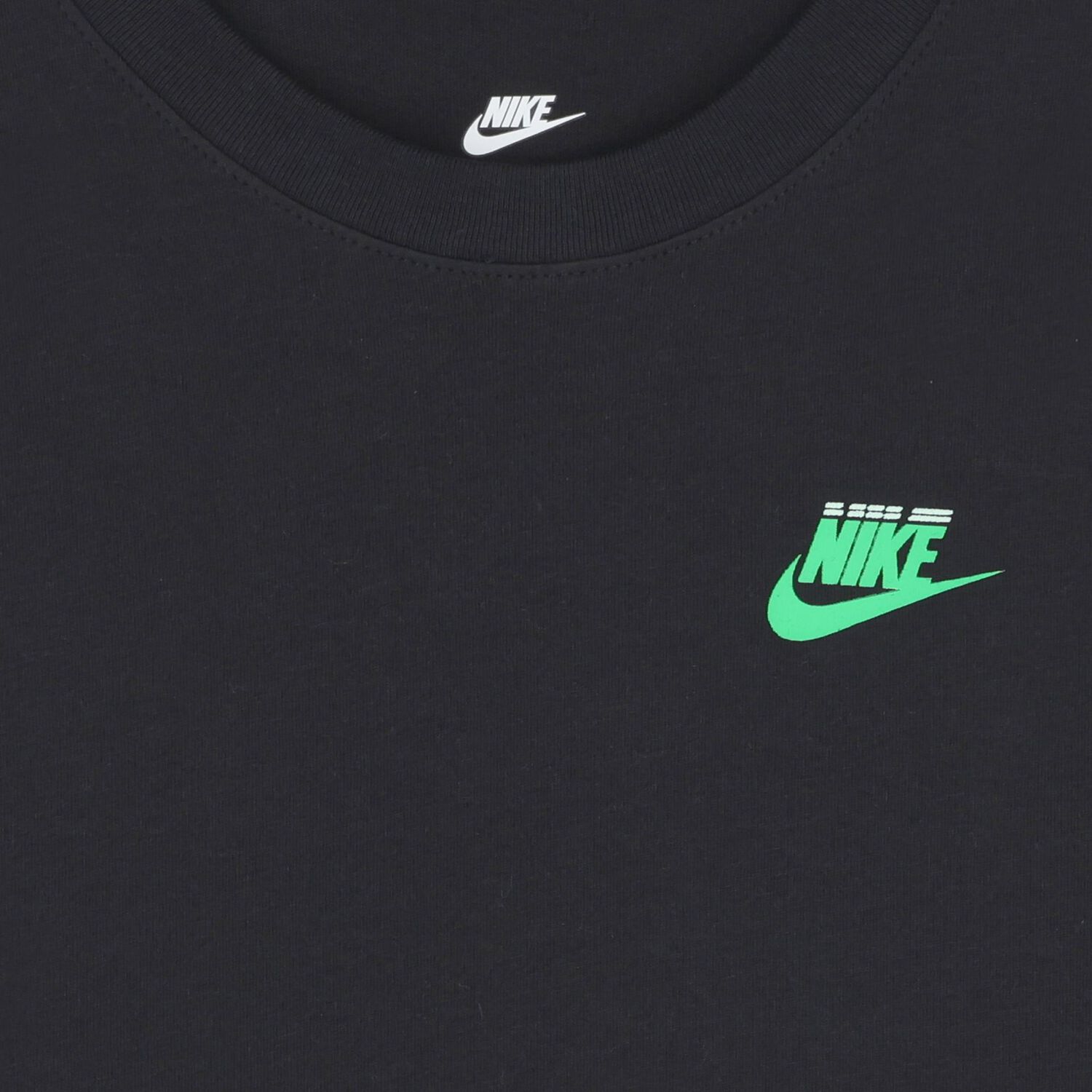 Boys Black Logo T-Shirt, 1, hi-res