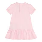 Baby Girls Pink Teddy Bear Dress Set, 1, hi-res
