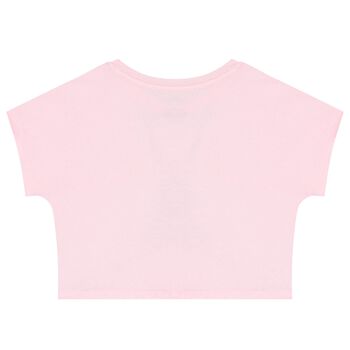 Girls Pink Jordan Logo T-Shirt