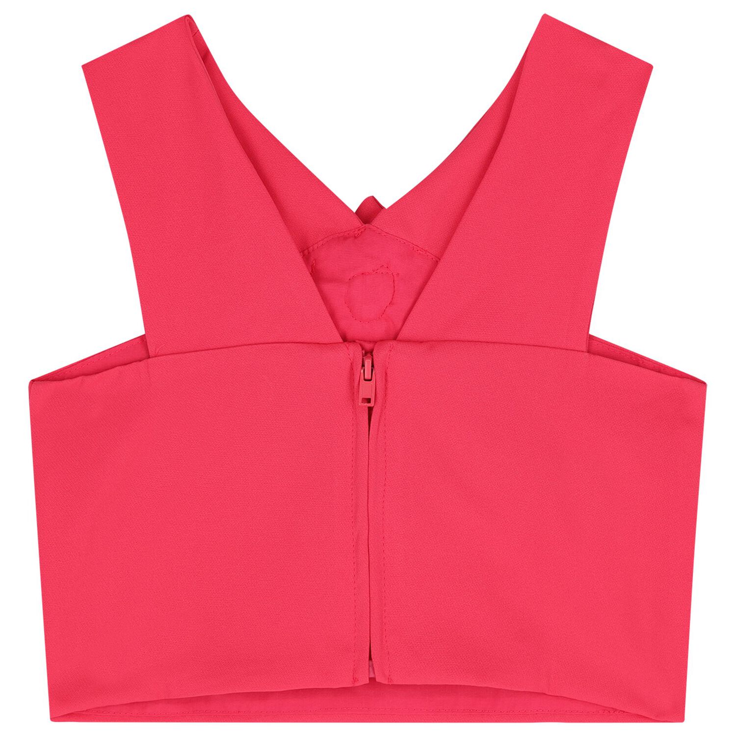 Girls Pink Crepe flower Shorts Set, 1, hi-res