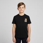 Black Teddy Bear Logo T-Shirt, 3, hi-res