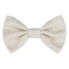 Girls Ivory Bow Hairclip, 1, hi-res