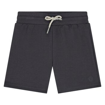 Younger Boys Grey Logo Shorts