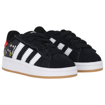 Black & White Campus 00s Led Lights Trainers