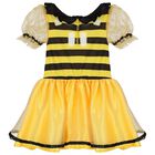Girls Yellow & Black Little Stinger Costume, 1, hi-res