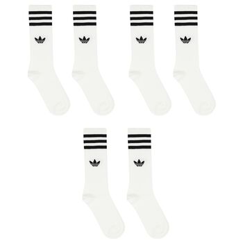 White Logo Socks ( 3-Pack )