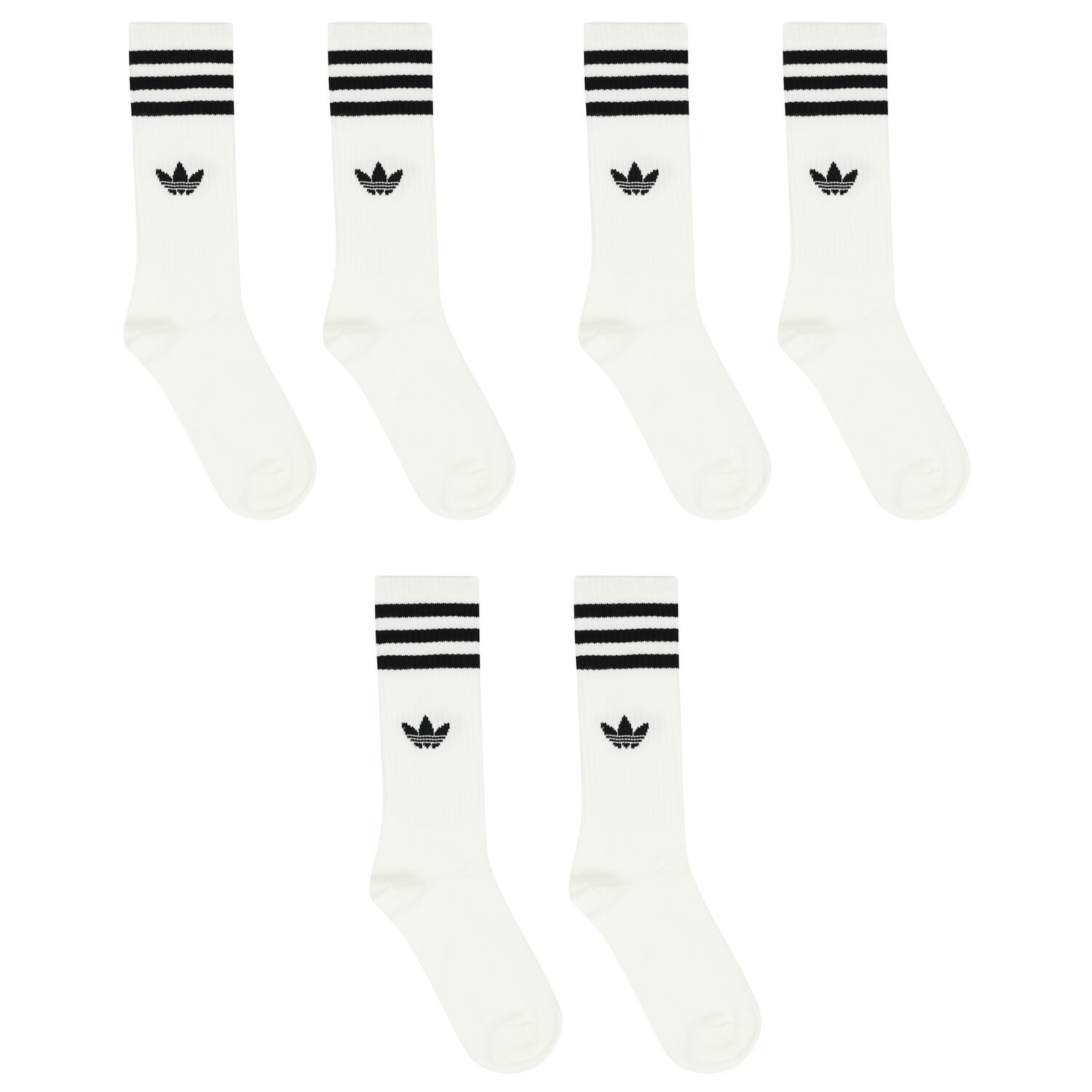 White Logo Socks ( 3-Pack ), 1, hi-res image number null