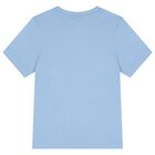 Boys Blue & Navy Blue Logo Shorts Set, 3, hi-res