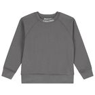 Boys Grey Logo Sweatshirt, 1, hi-res