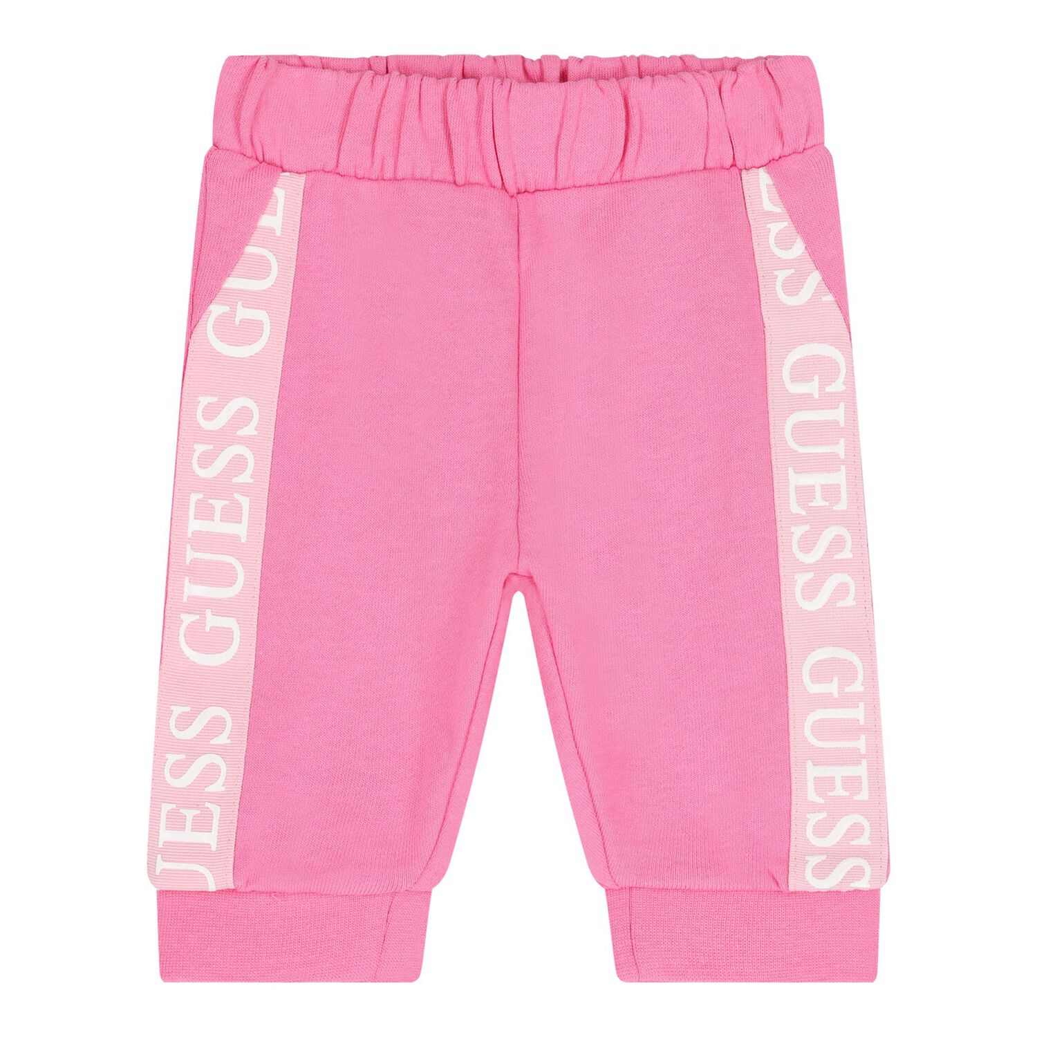 Baby Girls Pink Logo Tracksuit, 1, hi-res