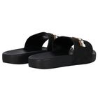 Boys Black Logo Sliders, 1, hi-res