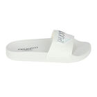 Girls White Logo Sliders, 1, hi-res