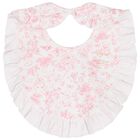 Baby Girls White & Pink Toile de Jouy Babygrow Set, 1, hi-res