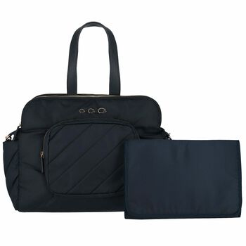 Navy Logo Baby Changing Bag