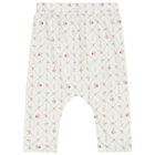 Baby Girls Ivory Floral Pyjamas, 1, hi-res