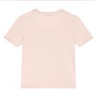 Younger Girls Pink Logo Cotton Shorts Set, 2, hi-res