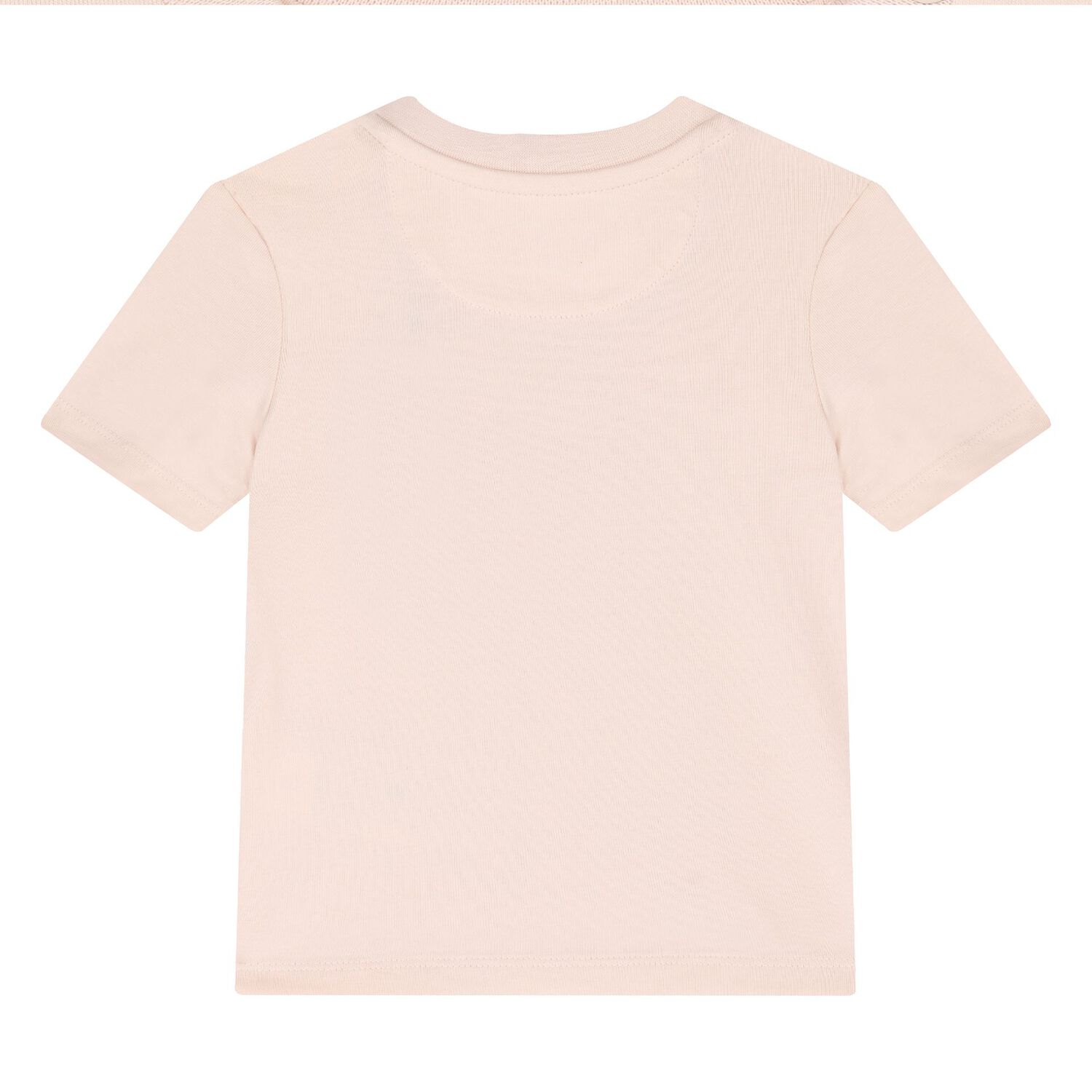 Younger Girls Pink Logo Cotton Shorts Set, 2, hi-res image number null