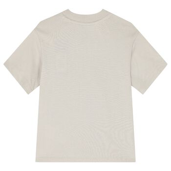 Beige Logo T-Shirt