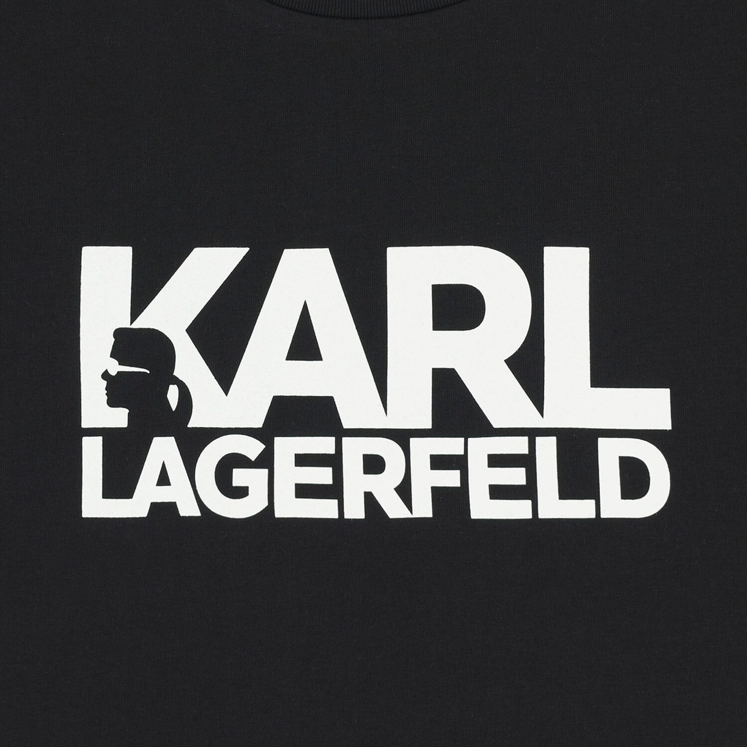 Boys Mini Me Black Logo T-Shirt, 1, hi-res