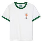 Boys Ivory Elephant Logo T-Shirt, 1, hi-res