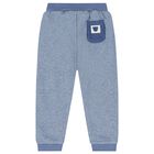 Baby Boys Blue & Ivory Tracksuits ( 2-Pack ), 1, hi-res