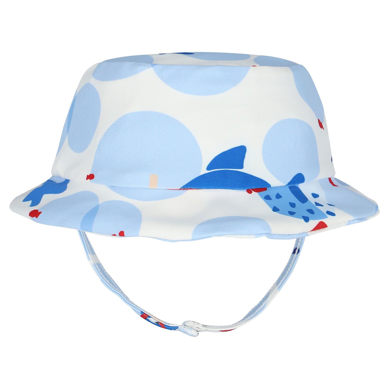 Baby Boys Blue & White Octopus Swim Shorts Set, 1, hi-res image number null